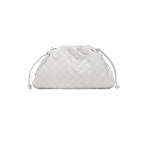 Bottega Veneta white pouch. In great used condition.